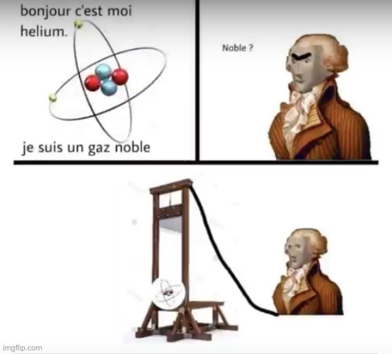 noble gas | made w/ Imgflip meme maker