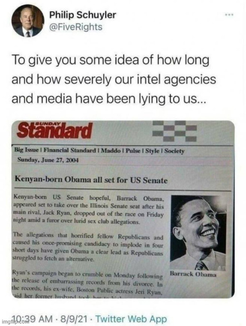 I guess they missed this one when they deleted evidence of 0bama's birthplace | image tagged in 0bama,citizenship proof | made w/ Imgflip meme maker