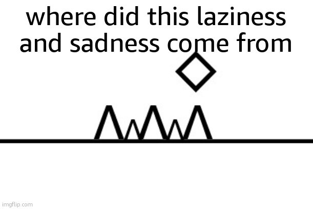 cant even focus anymore | where did this laziness and sadness come from | image tagged in 360 fps ahh jump | made w/ Imgflip meme maker