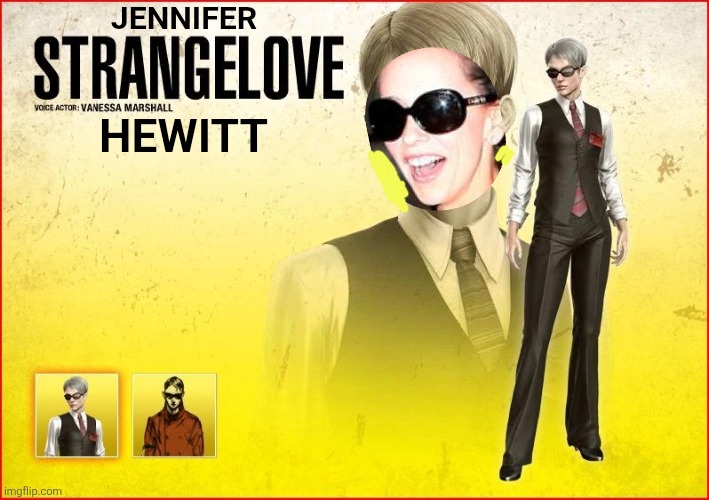 Jennifer Strangelove Hewitt | JENNIFER; HEWITT | image tagged in memes,metal gear solid | made w/ Imgflip meme maker