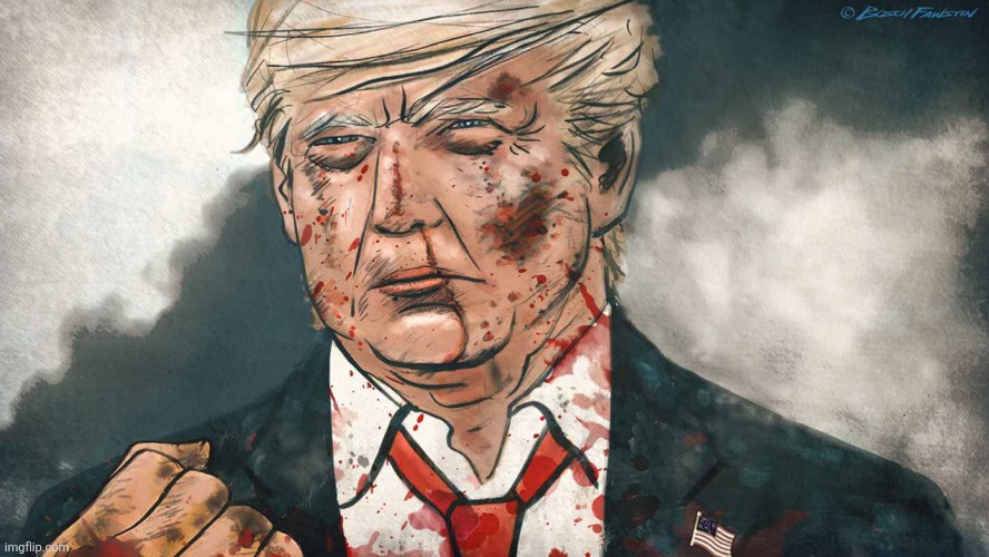 Trumped Bruised and Battered | image tagged in trumped bruised and battered | made w/ Imgflip meme maker