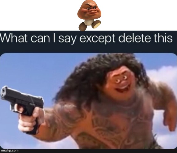 delete this | image tagged in what can i say except delete this,super mario | made w/ Imgflip meme maker