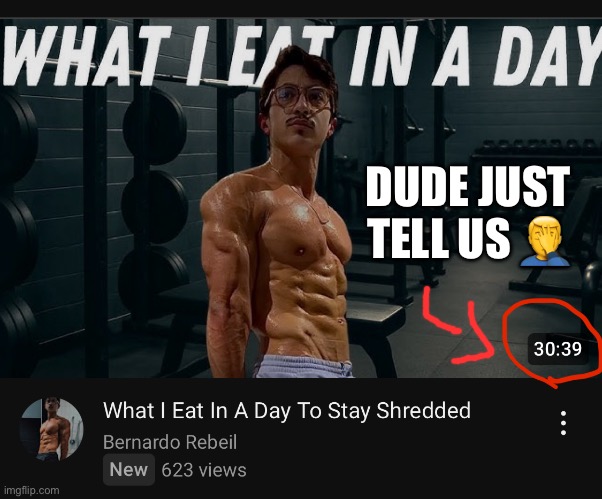 DUDE JUST TELL US 🤦‍♂️ | made w/ Imgflip meme maker