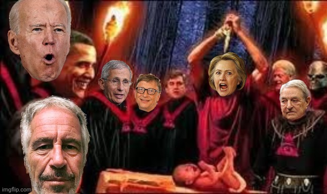 Satanic Pedophile Elites Blank Meme Template