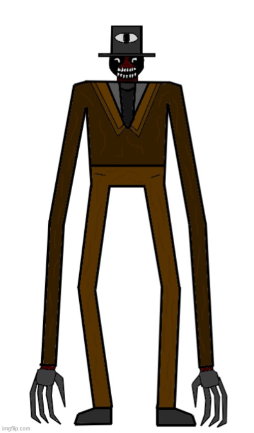 The Crooked Man Redesign (and new lore in comments) | image tagged in the crooked man redesign | made w/ Imgflip meme maker
