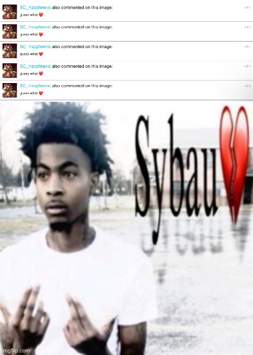 image tagged in sybau | made w/ Imgflip meme maker