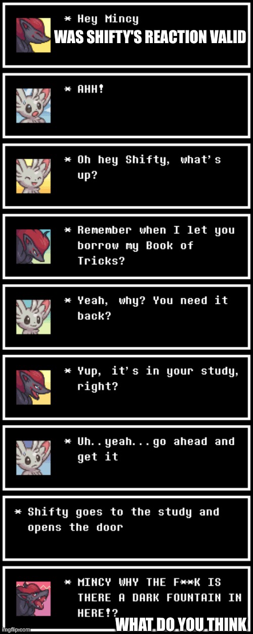 Take 2 | WAS SHIFTY'S REACTION VALID; WHAT DO YOU THINK | made w/ Imgflip meme maker