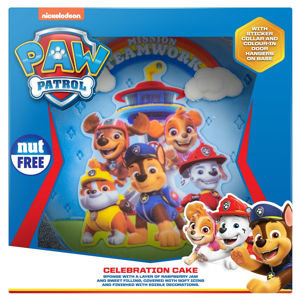 Nickelodeon's Paw Patrol Asda Cake Blank Meme Template