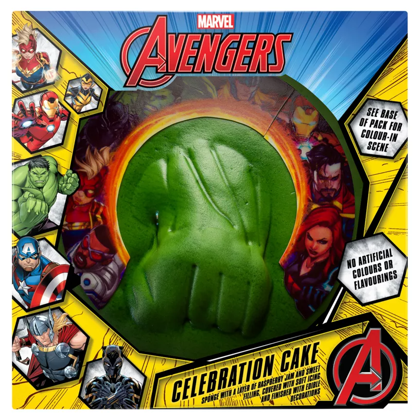 Marvel's Avengers Asda Cake Blank Meme Template