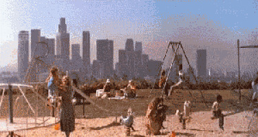 Terminator 2 nuclear bomb scene Blank Meme Template