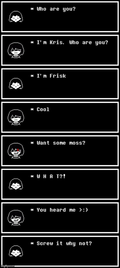 Under, meet Delta pt. 2 | made w/ Imgflip meme maker