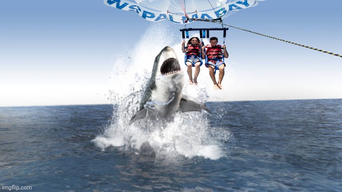image tagged in shark week,sharks,sailing,bad photoshop | made w/ Imgflip meme maker