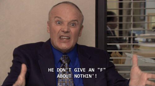 Creed bratton Blank Meme Template