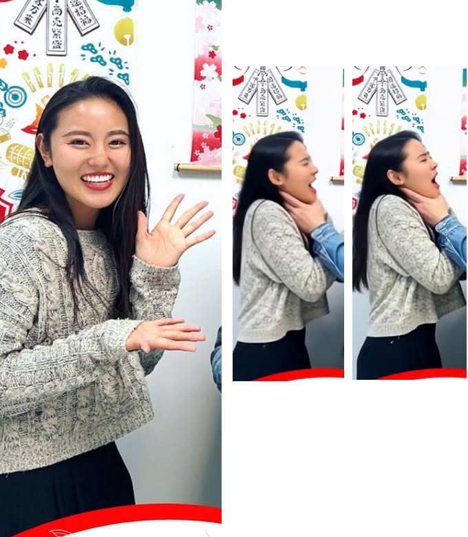 Hot Japanese teacher strangled Blank Meme Template