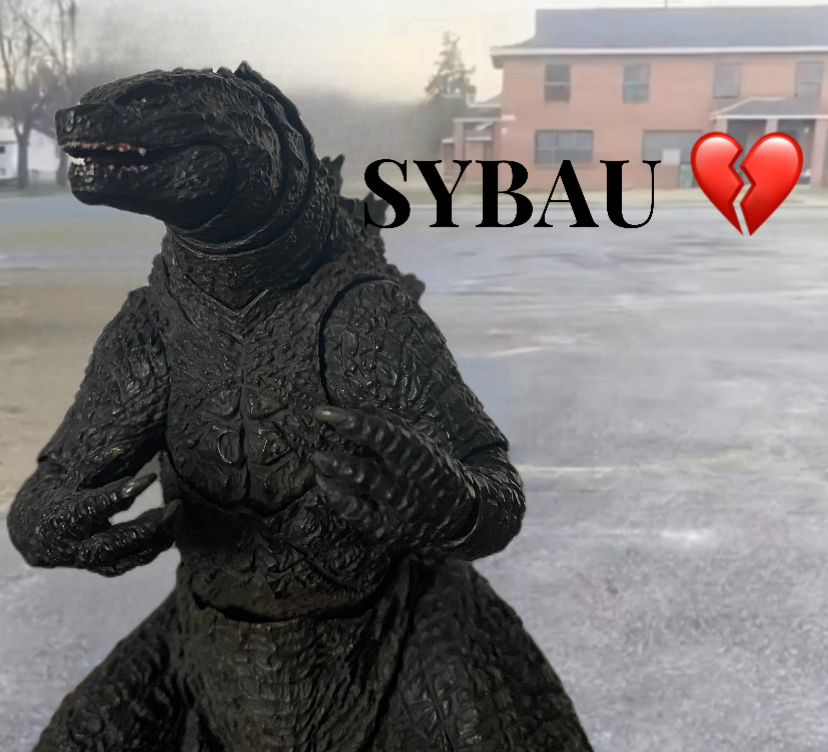 SYBAU Godzilla Blank Meme Template