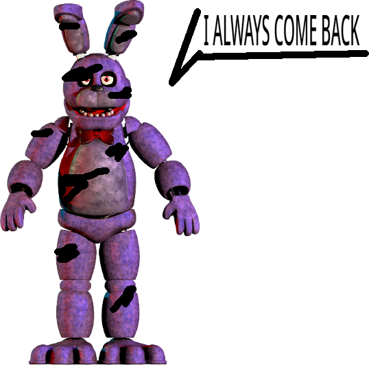 I ALWAYS COME BACK Blank Meme Template