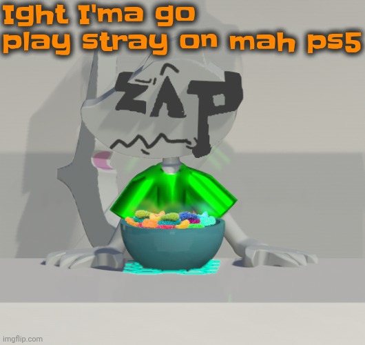 Are these gummy worms? (don't ask why the render is so crisp) | Ight I'ma go play stray on mah ps5 | image tagged in are these gummy worms don't ask why the render is so crisp | made w/ Imgflip meme maker