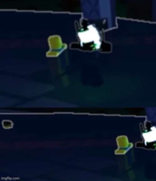 oh no | image tagged in forsaken | made w/ Imgflip meme maker