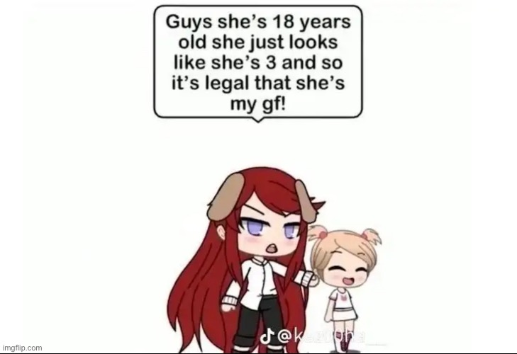 image tagged in child porn,gacha,diddy,jeffrey | made w/ Imgflip meme maker