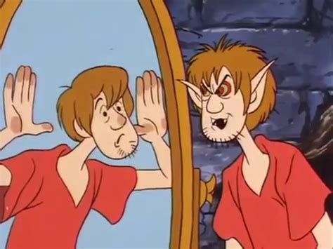 Shaggy Monster Mirror Blank Meme Template