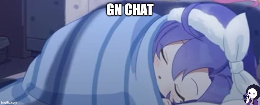 Yuuka Sleeping | GN CHAT | image tagged in yuuka sleeping | made w/ Imgflip meme maker