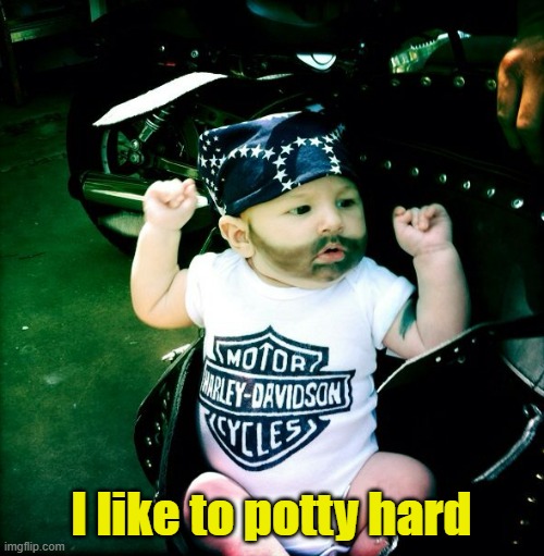 I like to potty hard | made w/ Imgflip meme maker