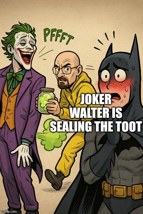JOKER WALTER IS SEALING THE TOOT | made w/ Imgflip meme maker