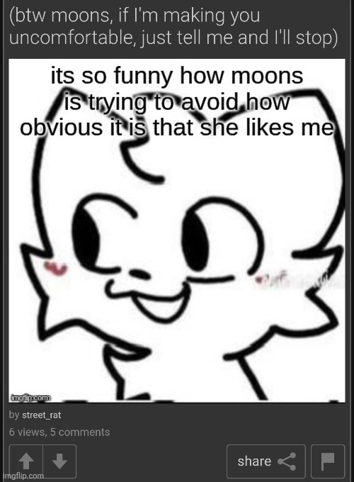 I saw what you deleted. | made w/ Imgflip meme maker