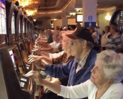 Casino button Blank Meme Template