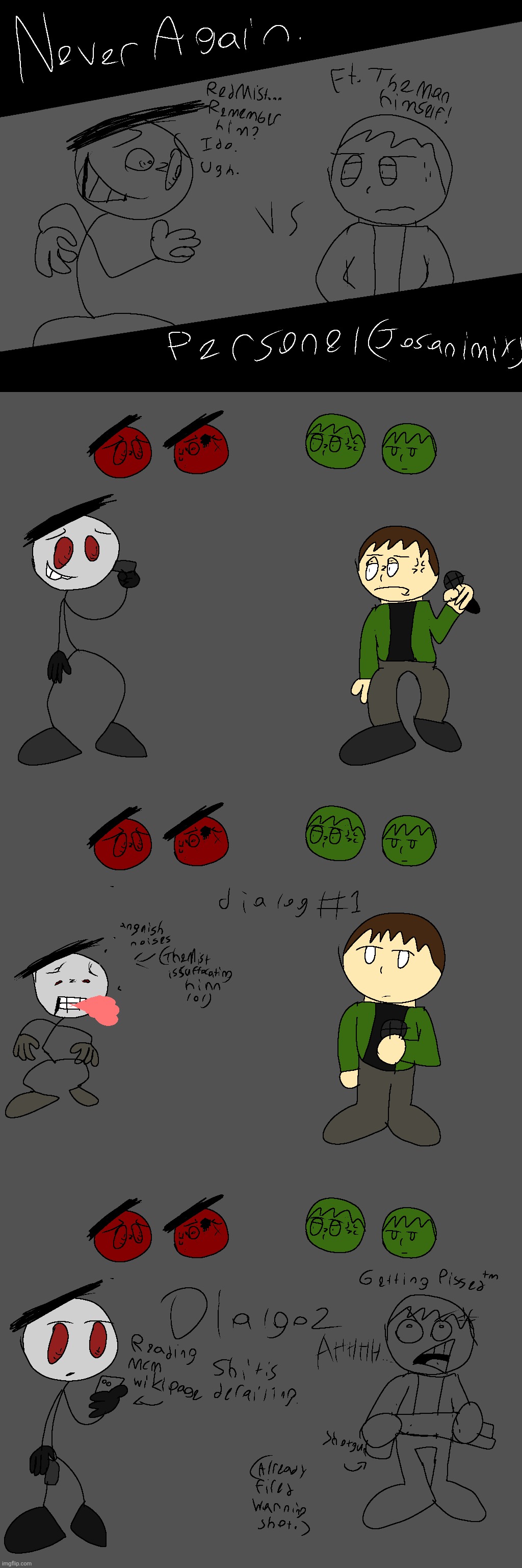 made this last night as a little bit of "if ykyk" humor. also yes it is spelt "personel" in the mod. grr. | made w/ Imgflip meme maker