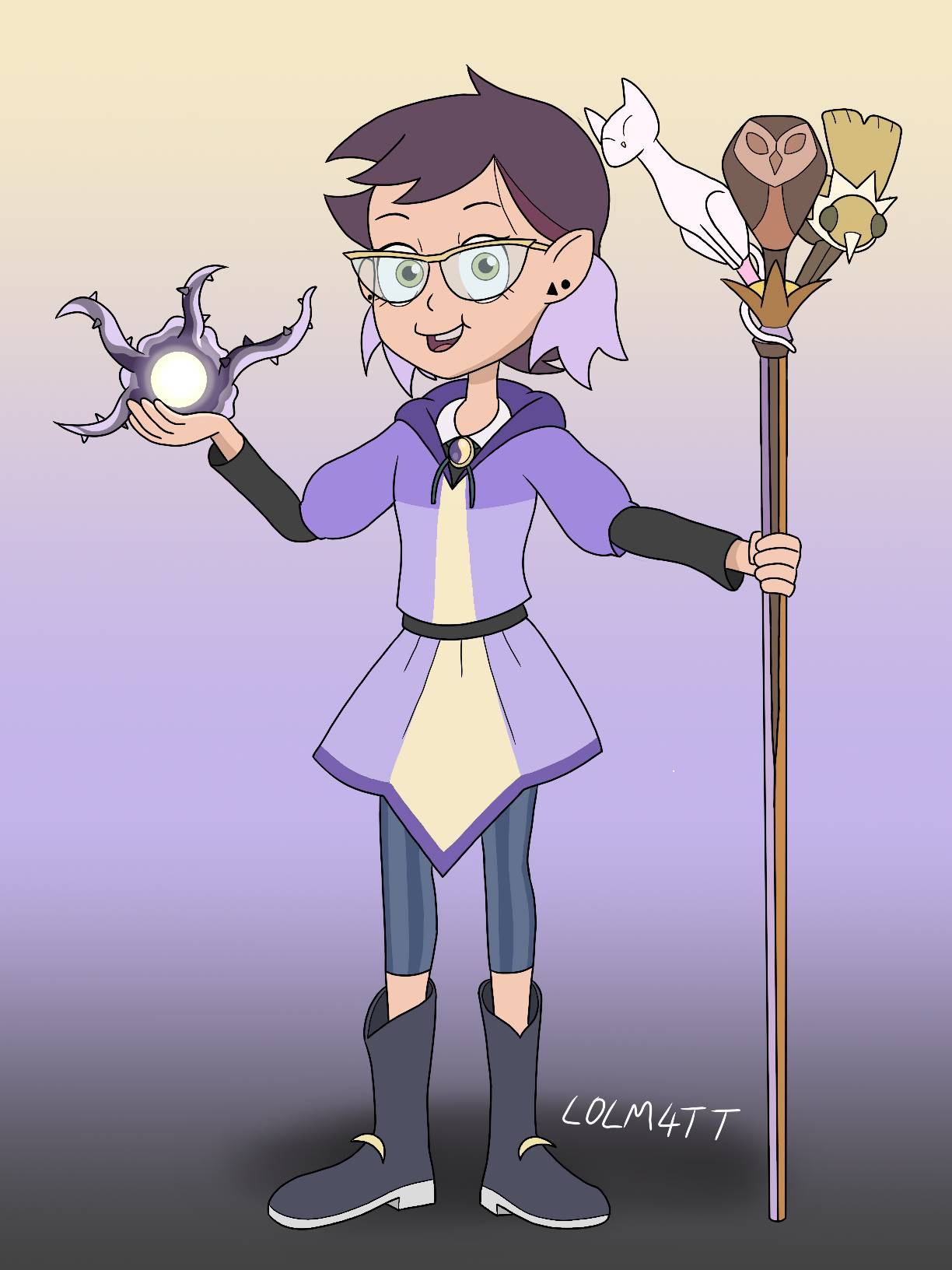 Amity, Luz and Willow fusion Blank Meme Template