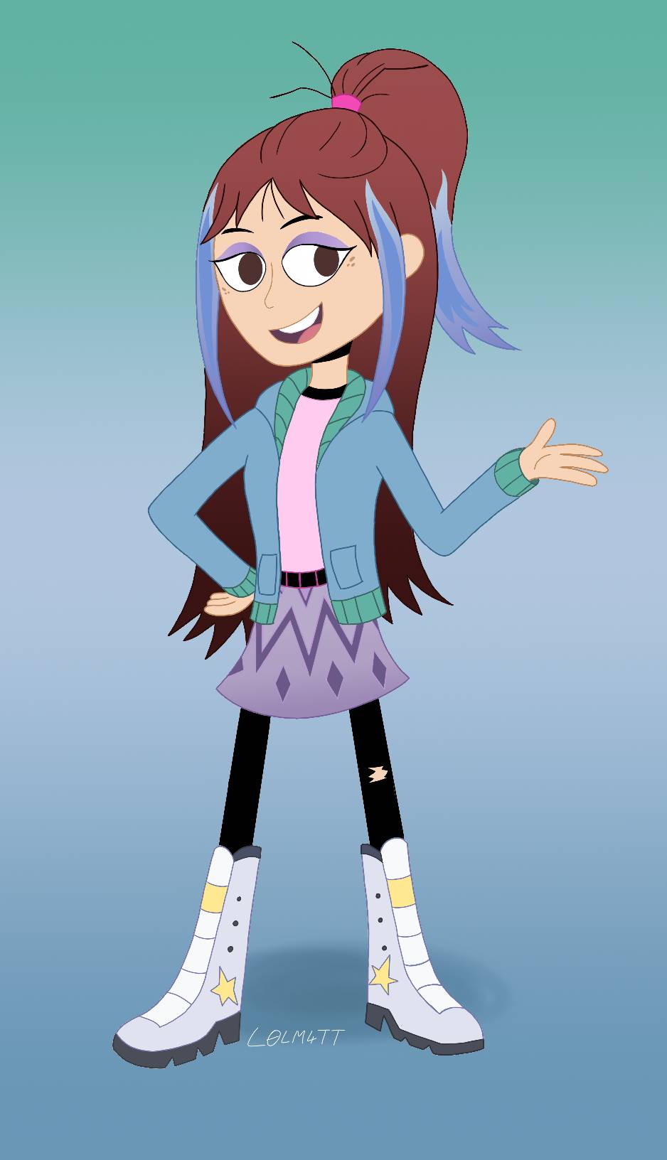 Molly, libby and Andrea fusion Blank Meme Template
