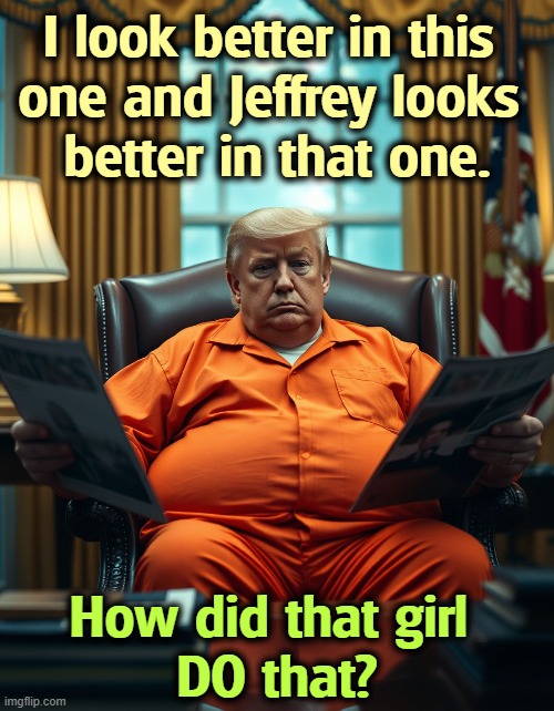 I look better in this 
one and Jeffrey looks 
better in that one. How did that girl 
DO that? | image tagged in trump,jeffrey epstein,photograph,pictures,friendship,pedophiles | made w/ Imgflip meme maker