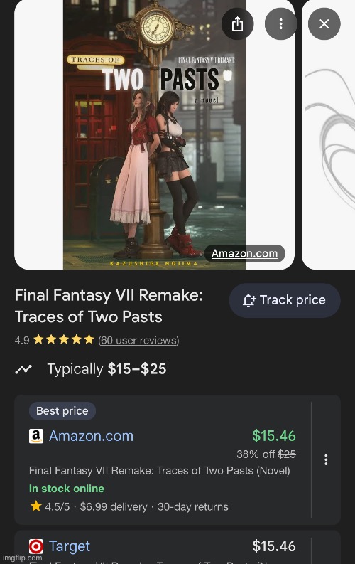 oh my god WHAT DO YOU MEAN OFFICIAL FFVII BOOKS | made w/ Imgflip meme maker