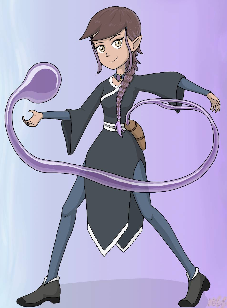 Amara (Amity Blight and Katara Fusion) Blank Meme Template