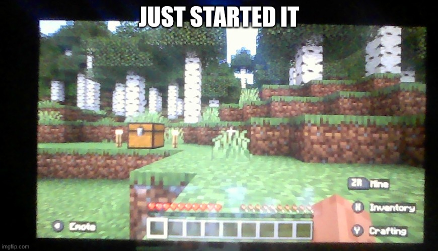 yes, that's a starter chest. fuck you | JUST STARTED IT | made w/ Imgflip meme maker