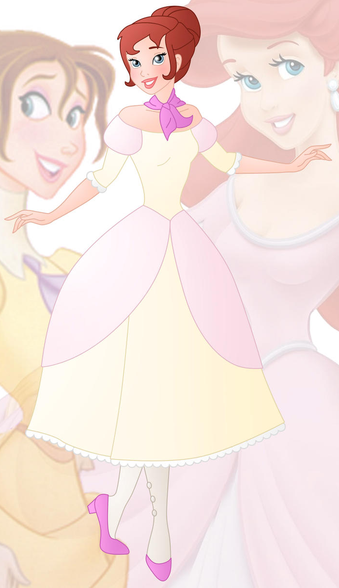 Jenna (Disney Fusion) Blank Meme Template