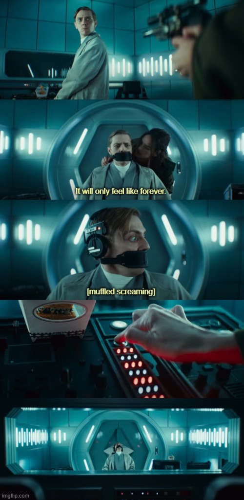 High Quality Bix tortures Dr. Gorst Blank Meme Template