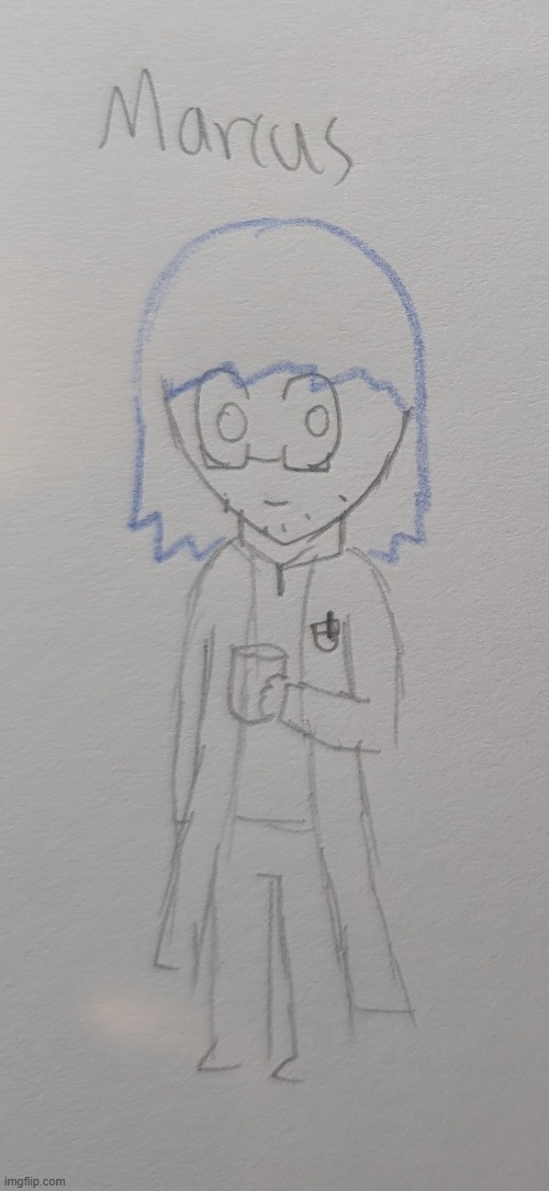 New character. His name is Marcus. He's just a therapist who set up shop after the events of Public enemy | made w/ Imgflip meme maker