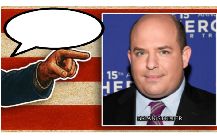 Brian Stelter Blank Meme Template