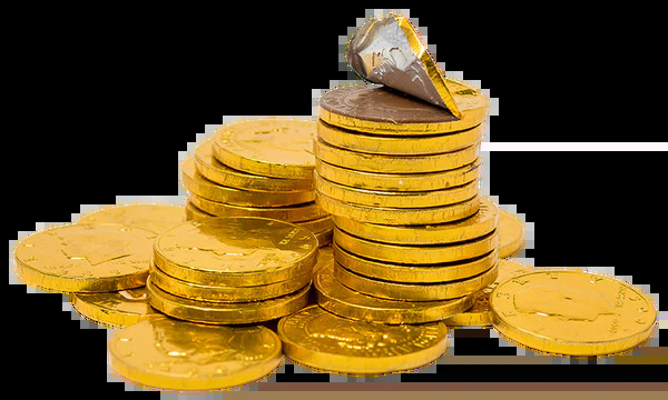Chocolate Coins Blank Meme Template