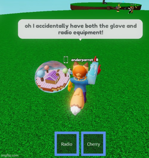 Equipped* | image tagged in slap battles | made w/ Imgflip meme maker