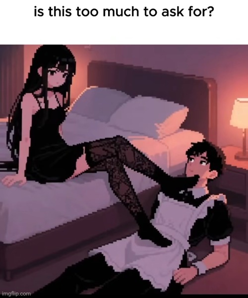Maid femboy | made w/ Imgflip meme maker