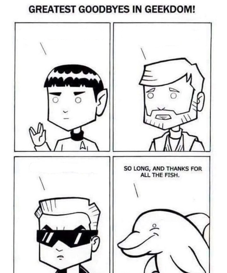 goodbyes Blank Meme Template