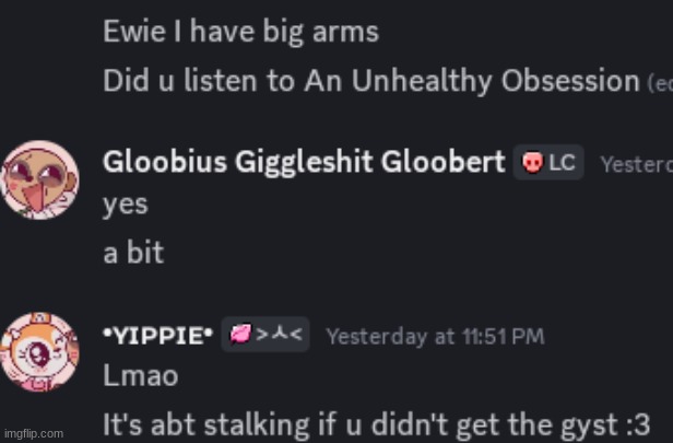 she has a playlist about stalking me ig??? T-T | made w/ Imgflip meme maker