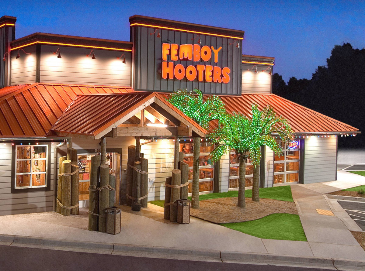 Femboy hooters Blank Meme Template
