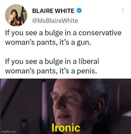 image tagged in palpatine ironic text | made w/ Imgflip meme maker
