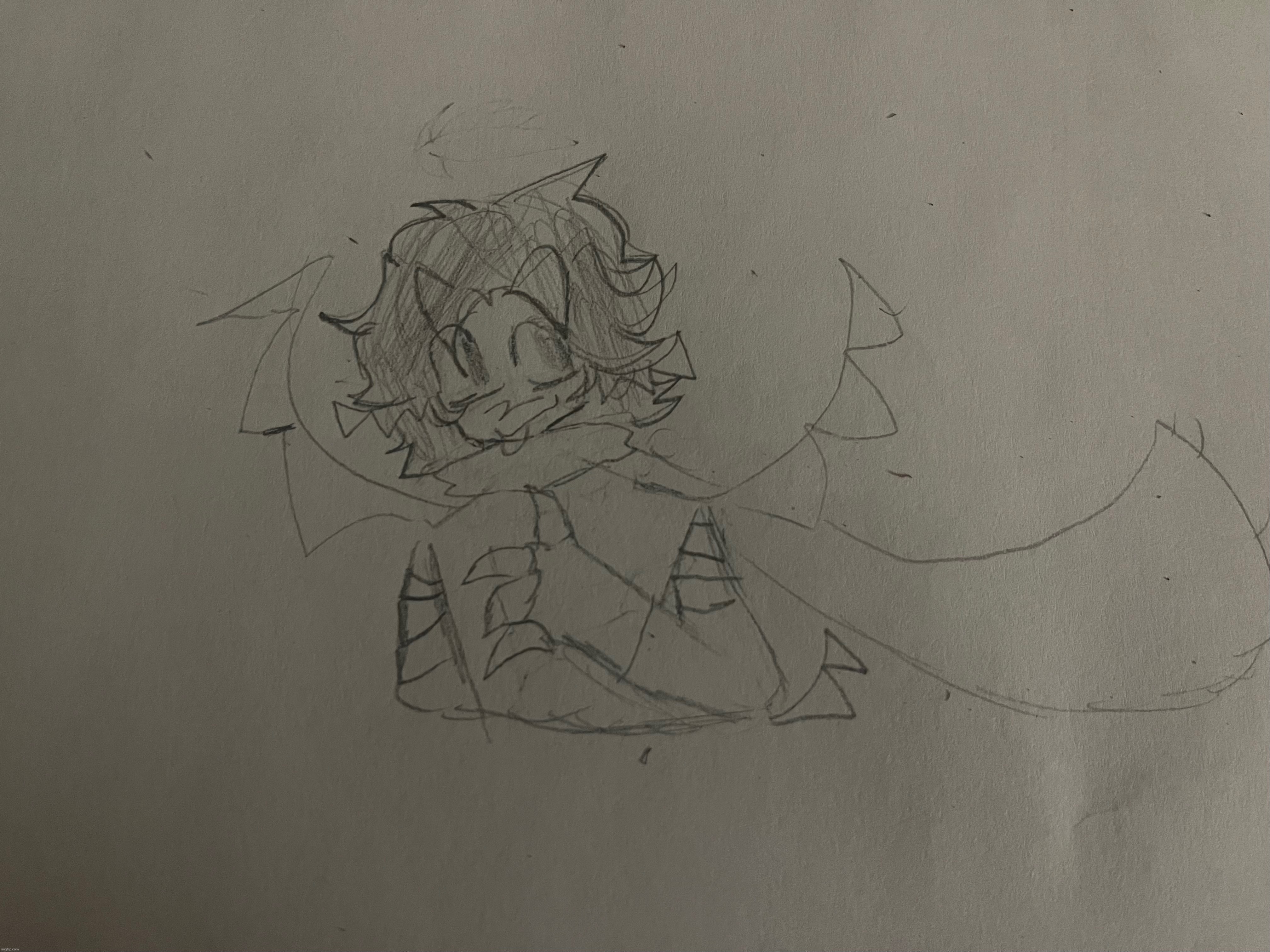 Hi have a two time doodle. okay bye. | image tagged in forsaken,two time | made w/ Imgflip meme maker