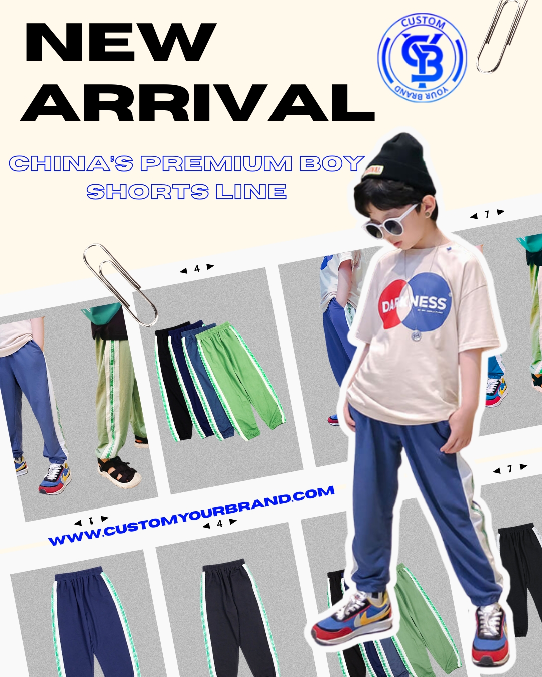 Top Boy Short Pants Manufacturers – China Blank Meme Template