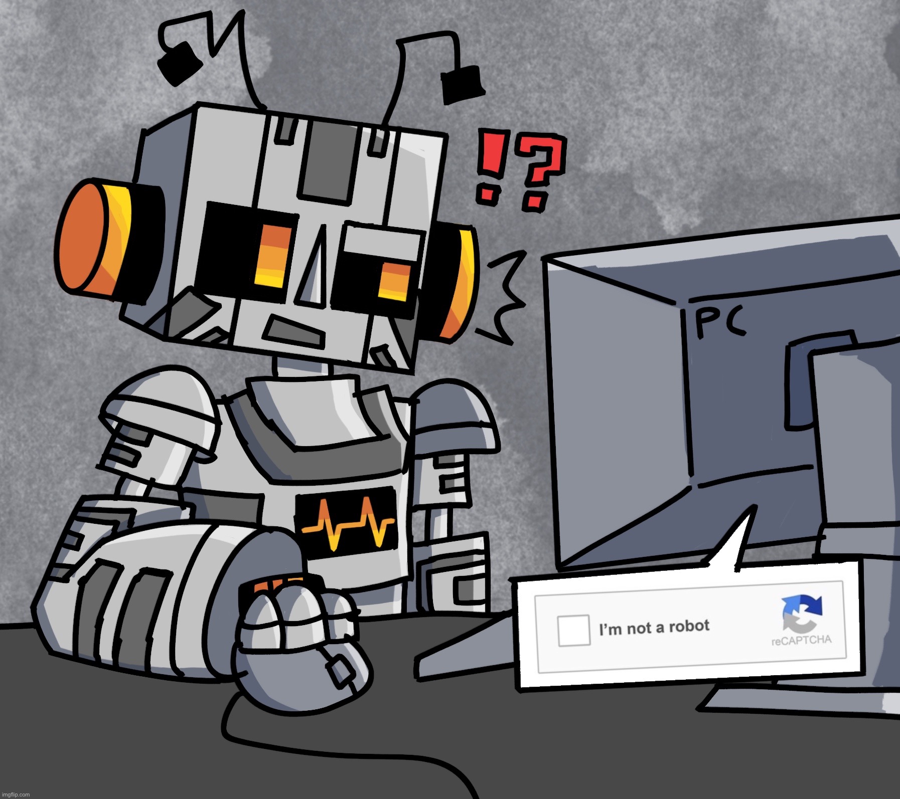 zerobot beats the i’m not a robot captcha | made w/ Imgflip meme maker